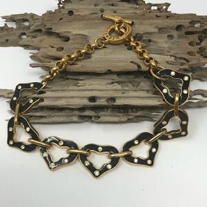 Giorgio Beverly Hills, heart necklace